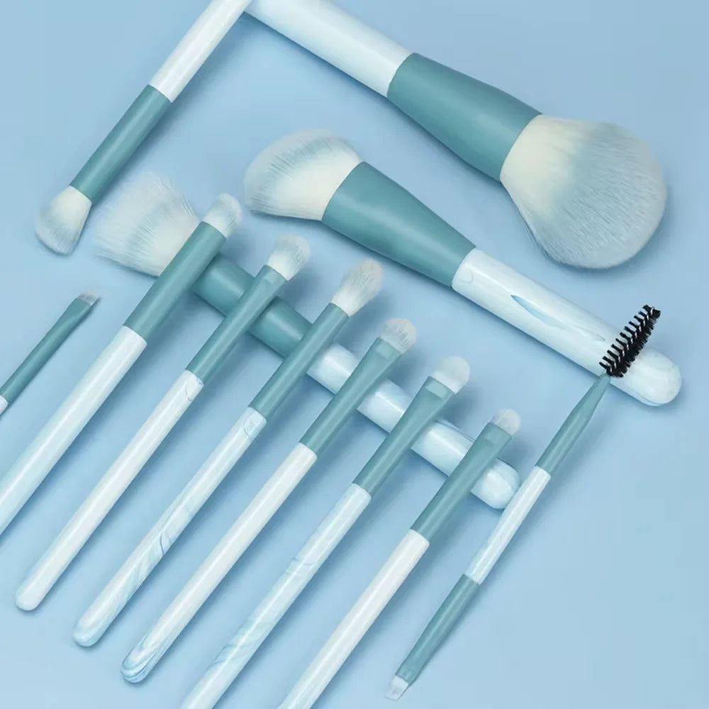 Professional Makeup Brush Set - 12 Piece Collection