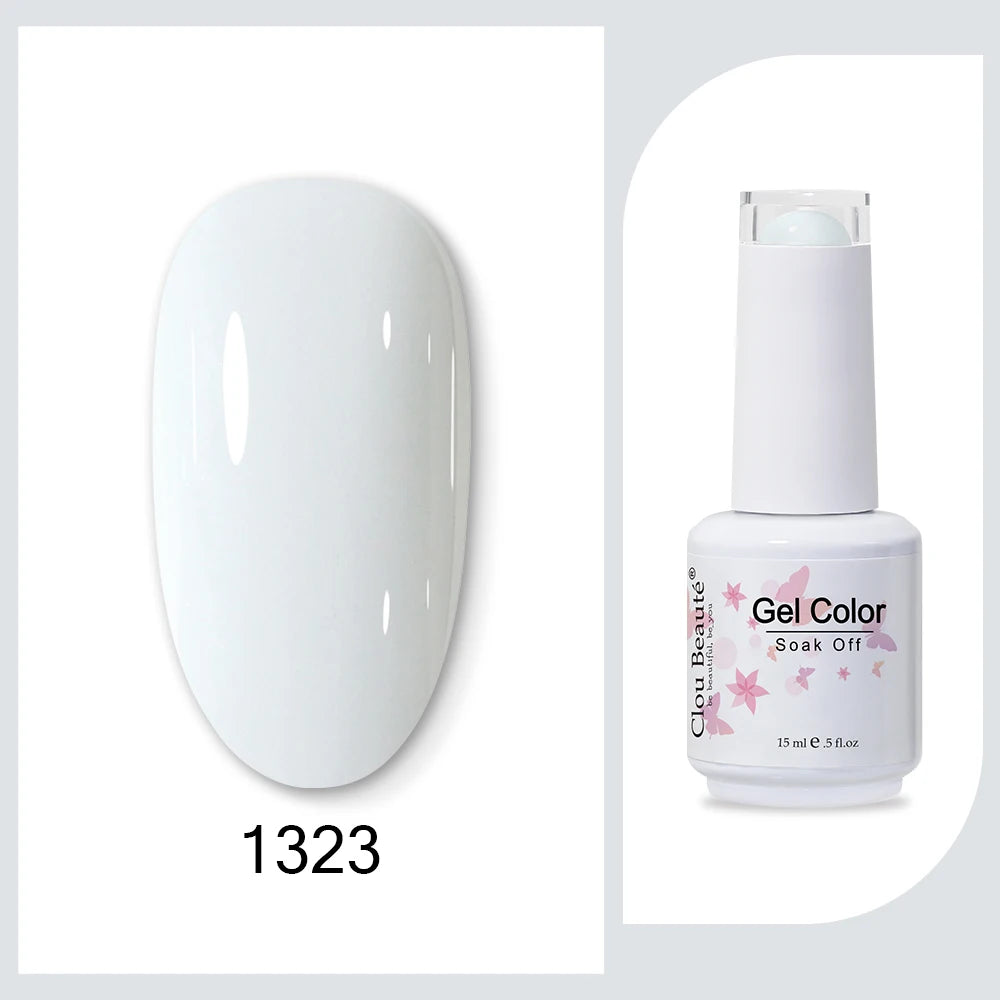 Clou Beaute HEMA & TPO Free Gel Nail Polish - Army Green 15ml