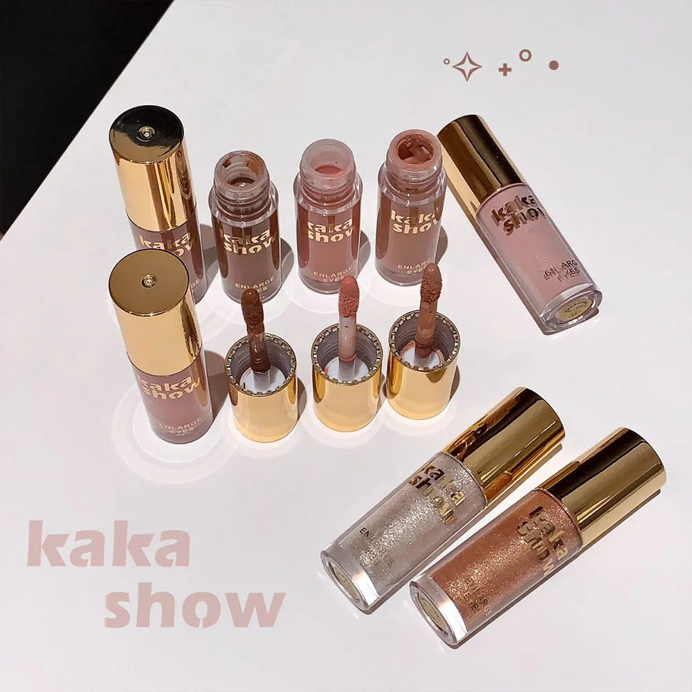 Kakashow Mist Eyeshadow Liquid - Matte Pearlescent Shimmer Earth-Colored