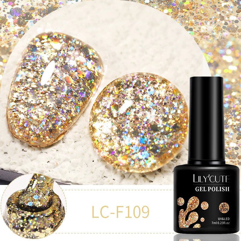 LILYCUTE 9D Cat Eye Magnetic Gel Nail Polish - 7ml