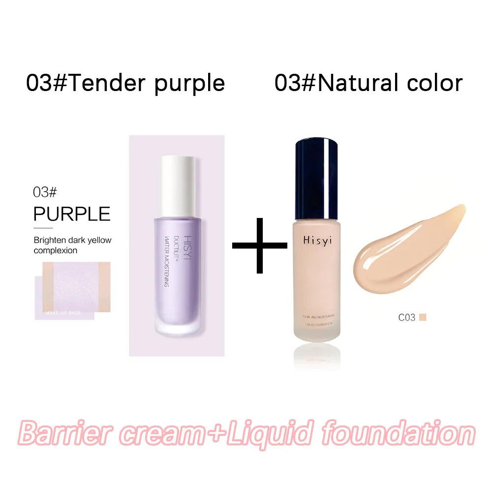 Liquid Foundation - Natural Coverage Transparent Conceals Blemishes