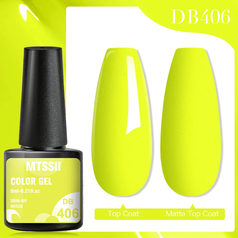 Mtssii Dried Flower Gel Nail Polish - Natural Flower Fairy Series UV/LED