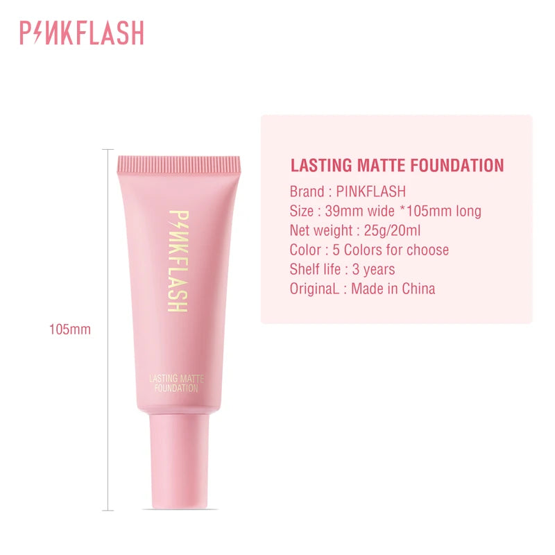 Makeup Foundation - Full Concealer Smooth Oil Control Matte Base