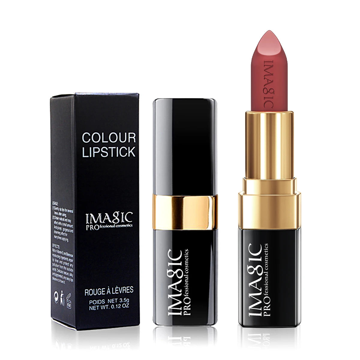 IMAGIC 12-Color Matte Lipstick Set - Waterproof Long-Lasting Velvet Finish
