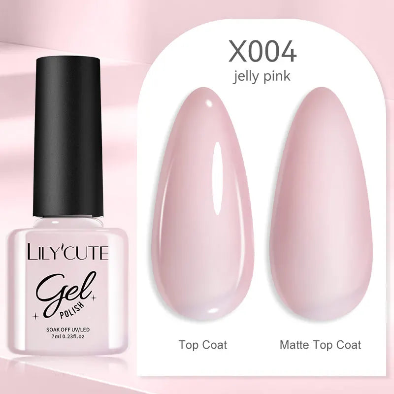 LILYCUTE Thermal Gel Nail Polish 7ml - Temperature Color Changing UV LED