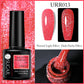 UR SUGAR Reflective Glitter Gel Polish - 7.5ml Pink Sequins Nail Art