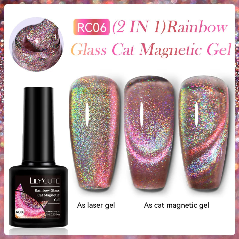 LILYCUTE Metallic Painting Liner Gel Nail Polish - 5ml