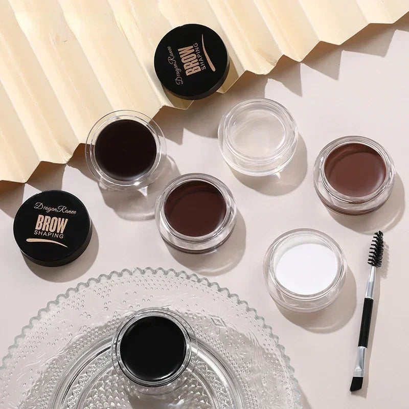 Long-Lasting Waterproof Matte Eyebrow Cream Gel