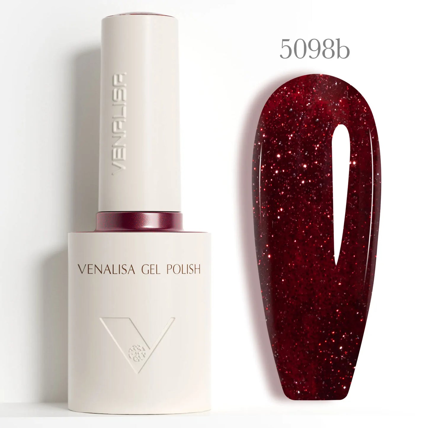 VENALISA V6 Gel Nail Polish - HEMA & TPO Free, Long-Lasting UV/LED Gel, 10ml