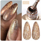 LILYCUTE 5ML Reflective Glitter Liner Gel Polish Nail Art Champagne Sparkling Lines