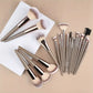 Professional Makeup Brush Set - 3-20 Pieces Premium Soft Goat Hair &