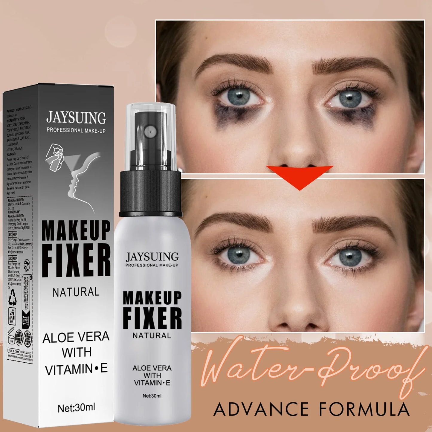 Long-Lasting Makeup Setting Spray - Oil Control & Sweatproof Formula
