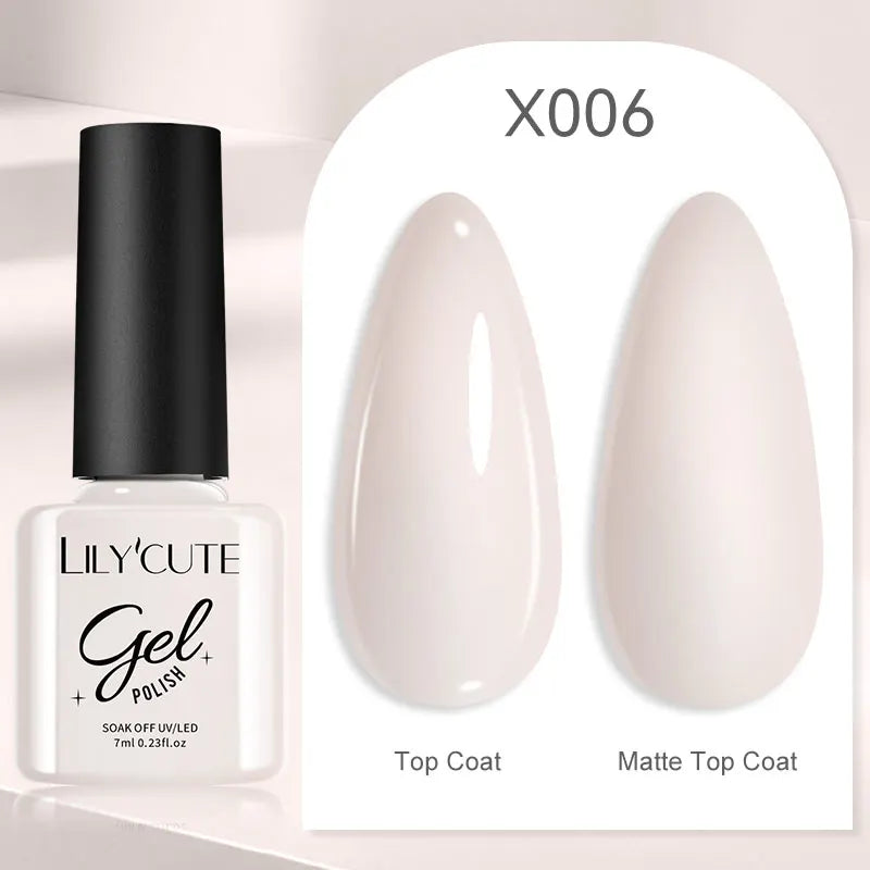 LILYCUTE Thermal Gel Nail Polish 7ml - Temperature Color Changing UV LED