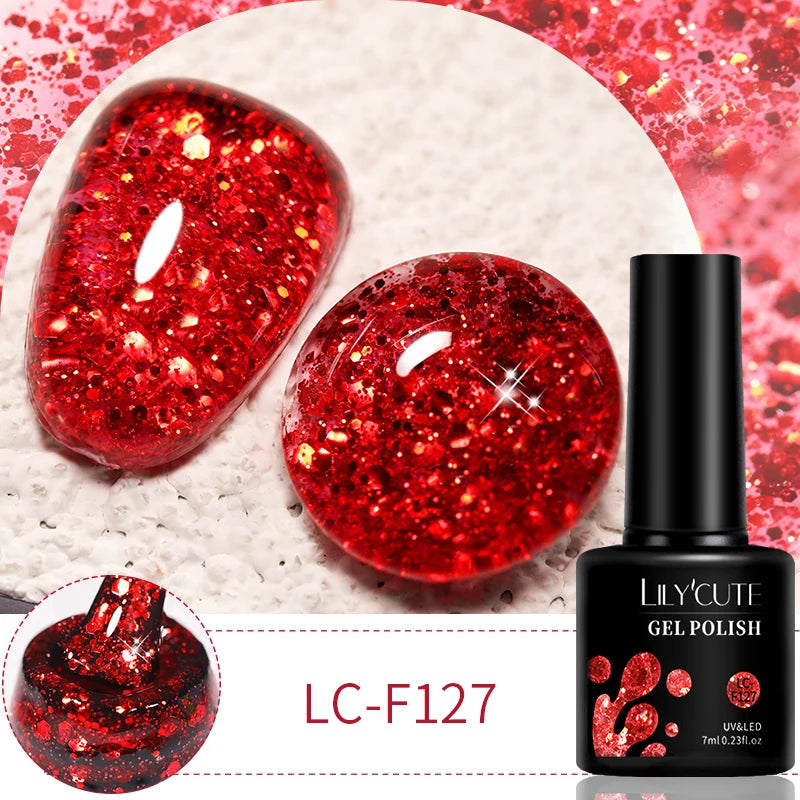 LILYCUTE 9D Cat Eye Magnetic Gel Nail Polish - 7ml