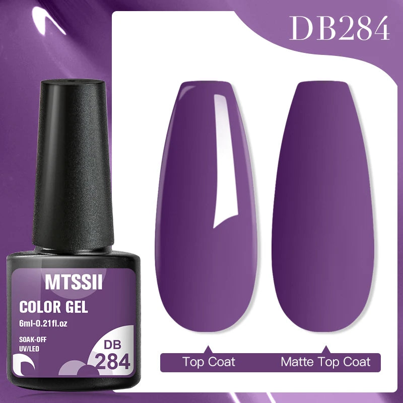 Mtssii Dried Flower Gel Nail Polish - Natural Flower Fairy Series UV/LED