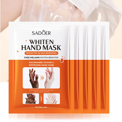 SADOER Niacinamide Hand Mask - Moisturizing & Brightening Hand Treatment