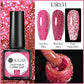 UR SUGAR Reflective Glitter Gel Polish - 7.5ml Pink Sequins Nail Art