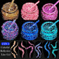 LILYCUTE 5ML Reflective Glitter Liner Gel Polish Nail Art Champagne Sparkling Lines