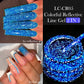 LILYCUTE 5ML Reflective Glitter Liner Gel Polish Nail Art Champagne Sparkling Lines