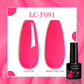 LILYCUTE 7ML Jelly Amber Gel Nail Polish Nail Art Dark Bloom Leopard