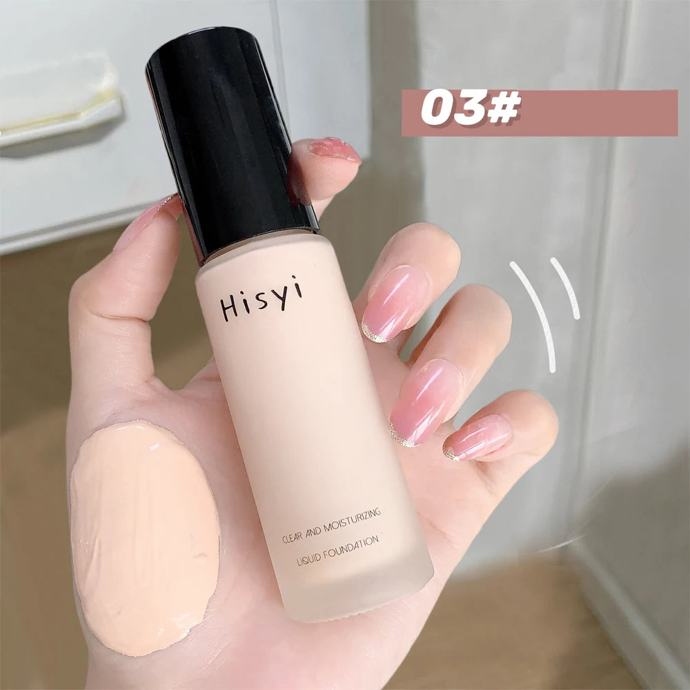 Liquid Foundation - Natural Coverage Transparent Conceals Blemishes