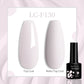 LILYCUTE 7ML Jelly Amber Gel Nail Polish Nail Art Dark Bloom Leopard