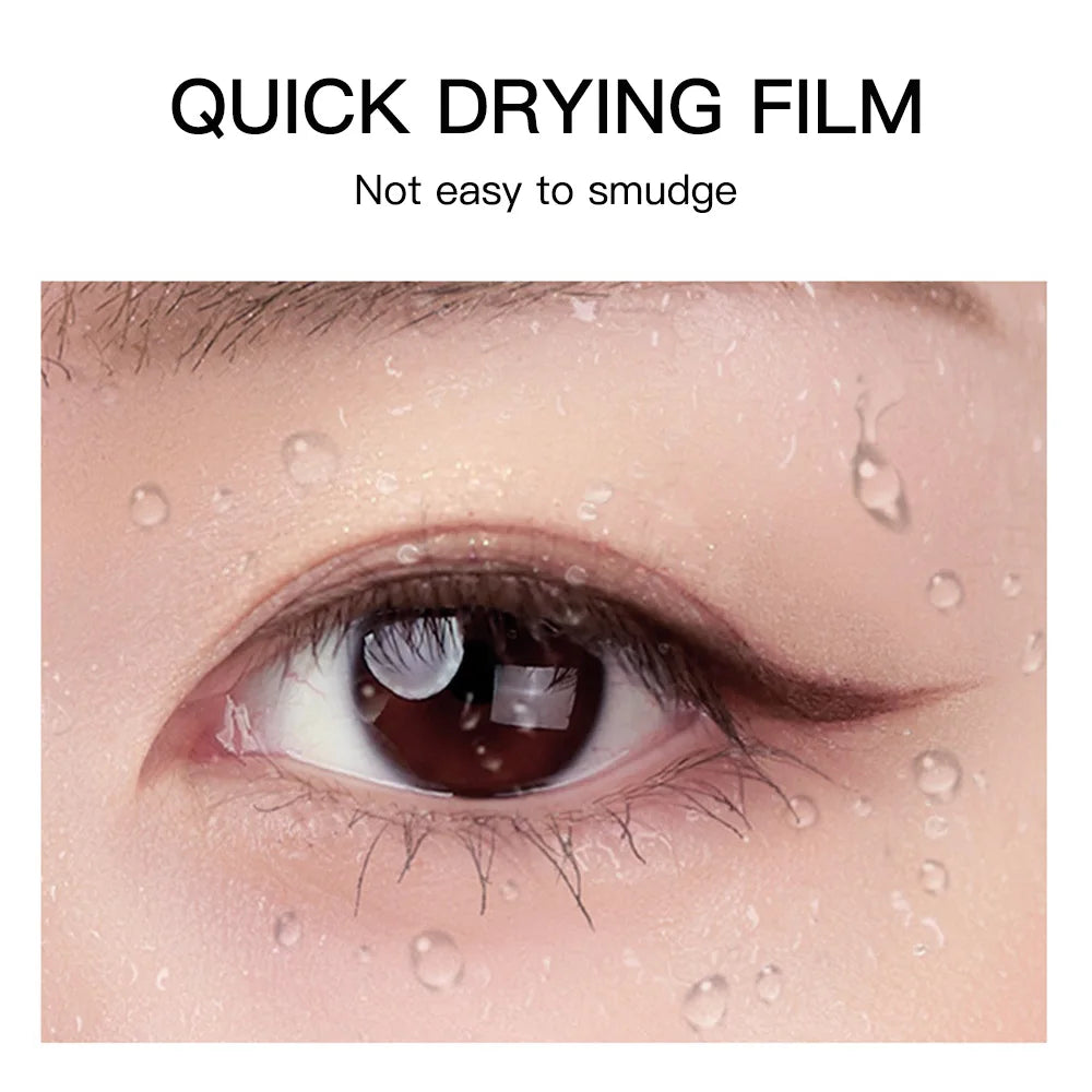GECOMO Long Wear Matte Eyeliner Gel Cream - Quick Drying Waterproof Formula for All-Day Precision
