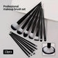 Professional 13-Piece Makeup Brush Set with Soft Synthetic Bristles