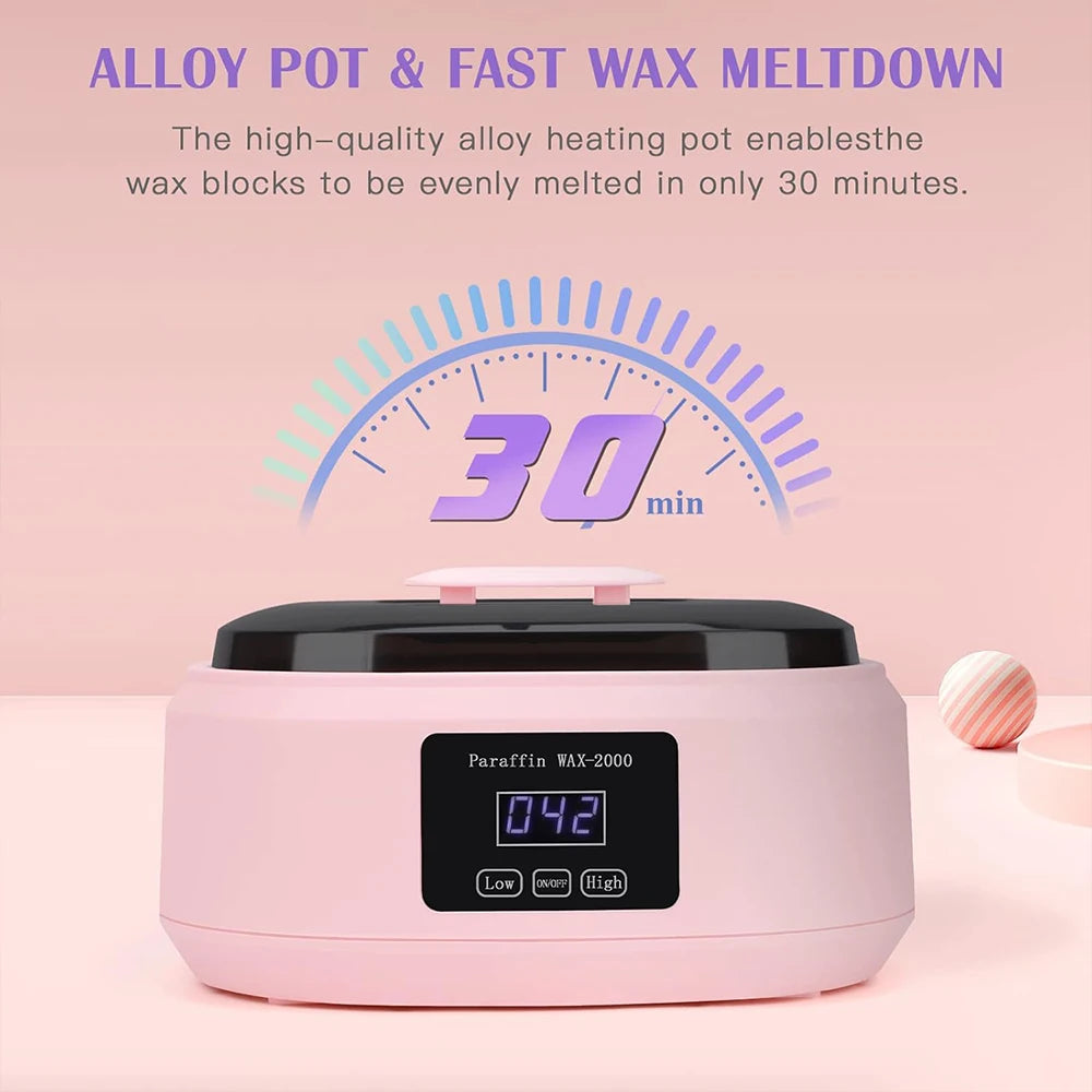 Professional Digital Wax Heater 200W - Hair Removal Therapy Machine