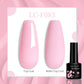 LILYCUTE 7ML Jelly Amber Gel Nail Polish Nail Art Dark Bloom Leopard