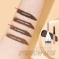 Eyebrow Pomade Brow Mascara - Natural Waterproof Long Lasting with Brush