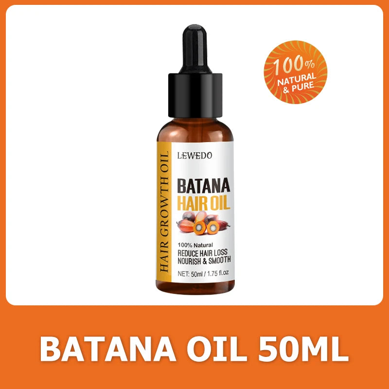 Pure Batana Oil Hair Growth Treatment - Nourishing Hair Care for Men & Women