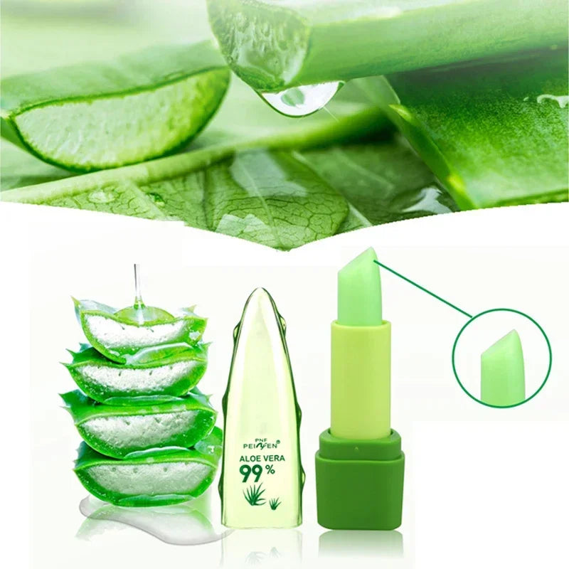 Aloe Vera Jelly Lipstick - Temperature Color Changing Long-Lasting Lip Balm