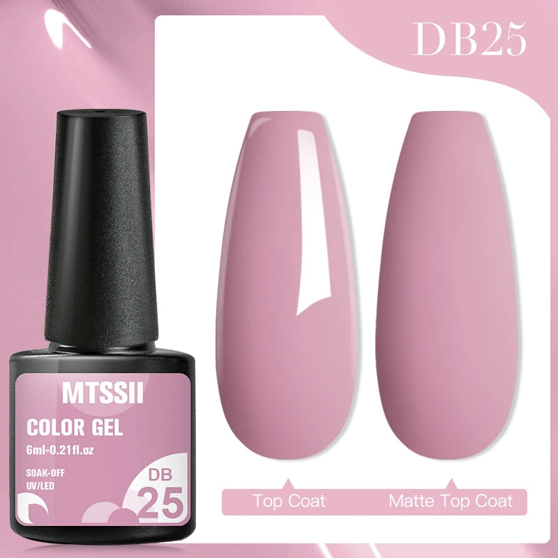 Mtssii Dried Flower Gel Nail Polish - Natural Flower Fairy Series UV/LED
