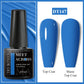 MEET ACROSS Wine Red Gel Nail Polish - 7ml Long-Lasting French Manicure