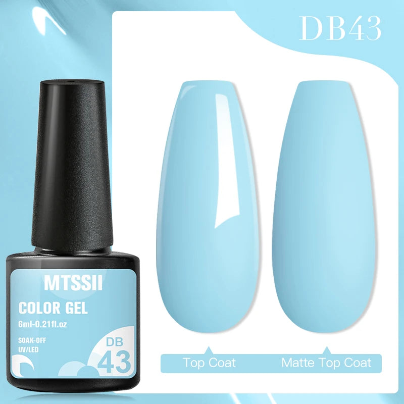 Mtssii Dried Flower Gel Nail Polish - Natural Flower Fairy Series UV/LED