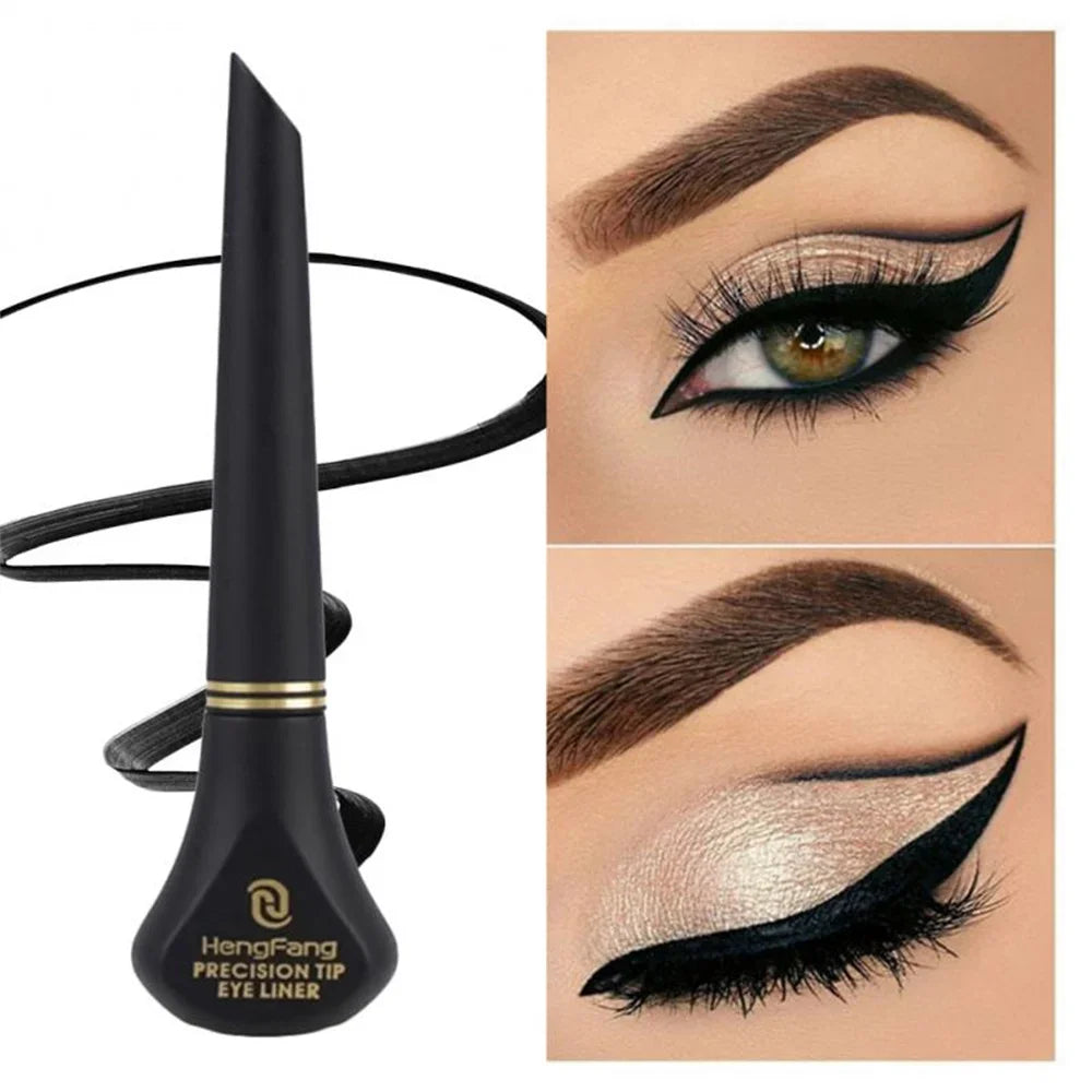 Waterproof Liquid Eyeliner - Long-Lasting Black Eye Liner