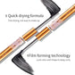 Waterproof Lengthening Mascara - Long-Lasting Curly Lash Formula with Gold Accent