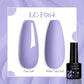 LILYCUTE 7ML Jelly Amber Gel Nail Polish Nail Art Dark Bloom Leopard