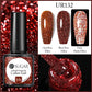 UR SUGAR Reflective Glitter Gel Polish - 7.5ml Pink Sequins Nail Art