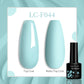 LILYCUTE 7ML Jelly Amber Gel Nail Polish Nail Art Dark Bloom Leopard