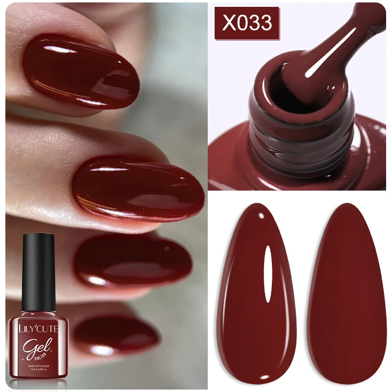 LILYCUTE Metallic Painting Liner Gel Nail Polish - 5ml