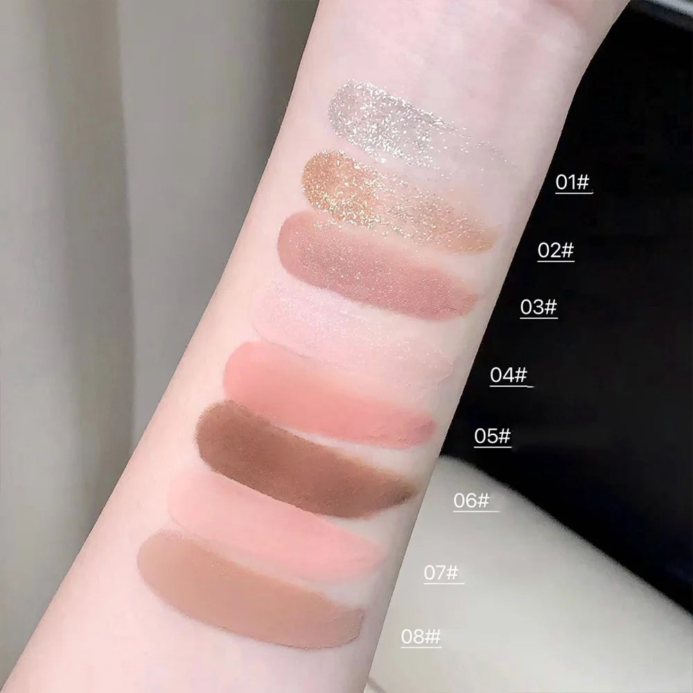 Kakashow Mist Eyeshadow Liquid - Matte Pearlescent Shimmer Earth-Colored