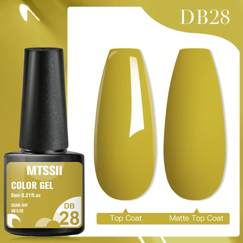Mtssii Dried Flower Gel Nail Polish - Natural Flower Fairy Series UV/LED