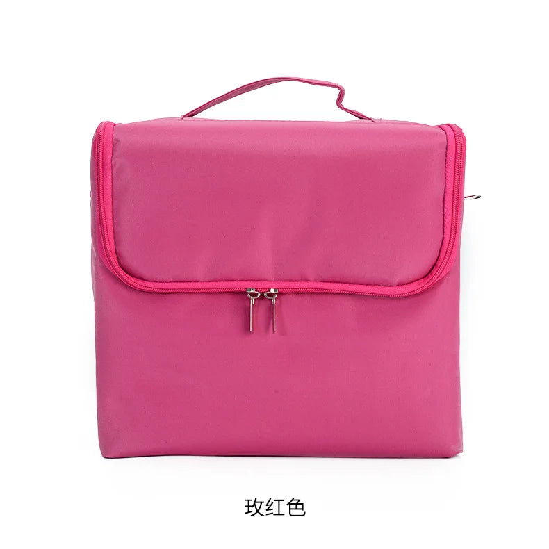 Multi-Layer Waterproof Nail Art & Makeup Tool Box - Professional Beauty Storage
