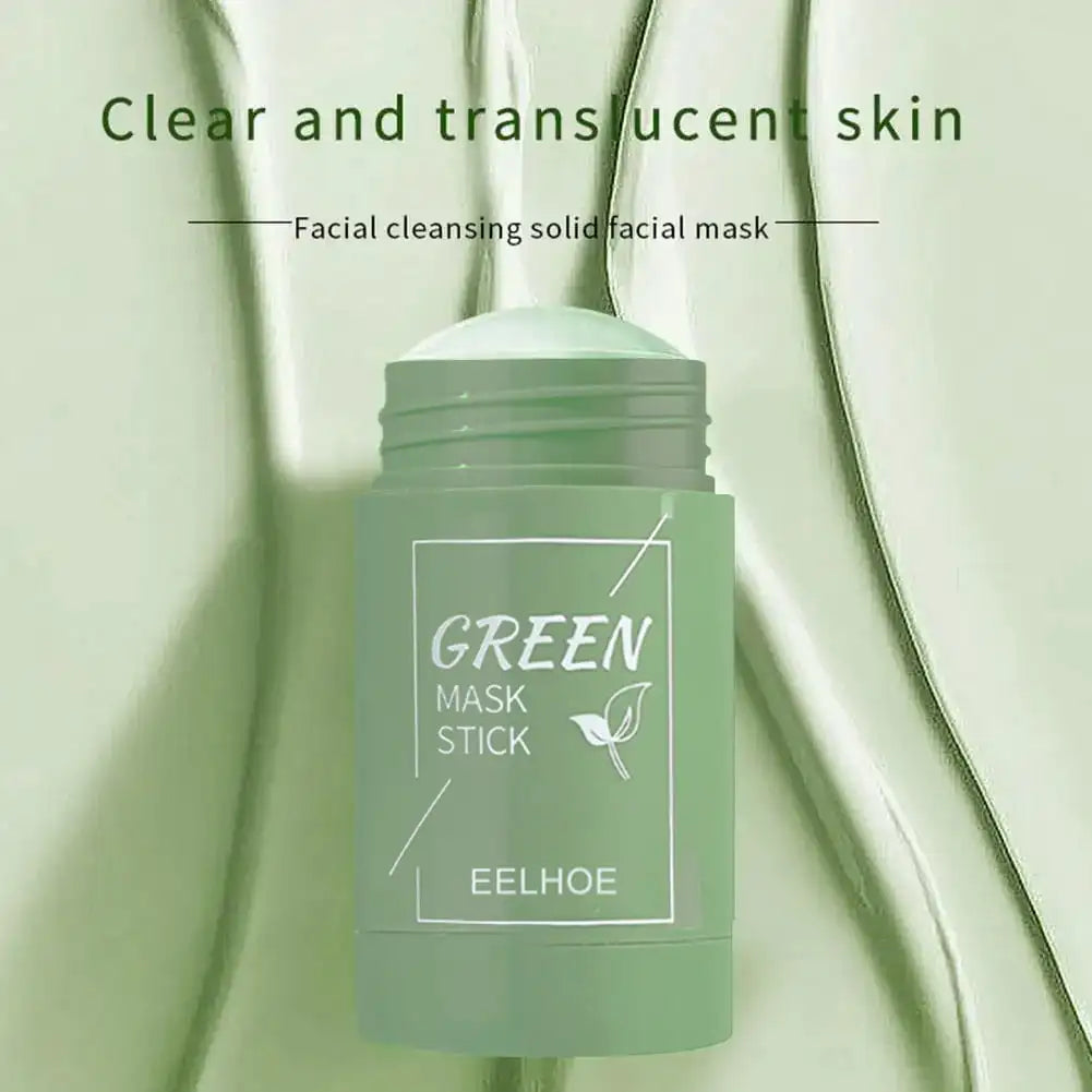 Green Tea & Eggplant Purifying Mud Mask - Deep Cleansing & Pore Refining Treatment