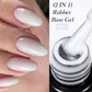 LILYCUTE UV Gel Nail Polish - Base & No-Wipe Top Coat Set (7ml)