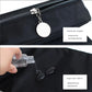 Rolling Makeup Brush Bag - Waterproof Travel Organizer with Foldable Design