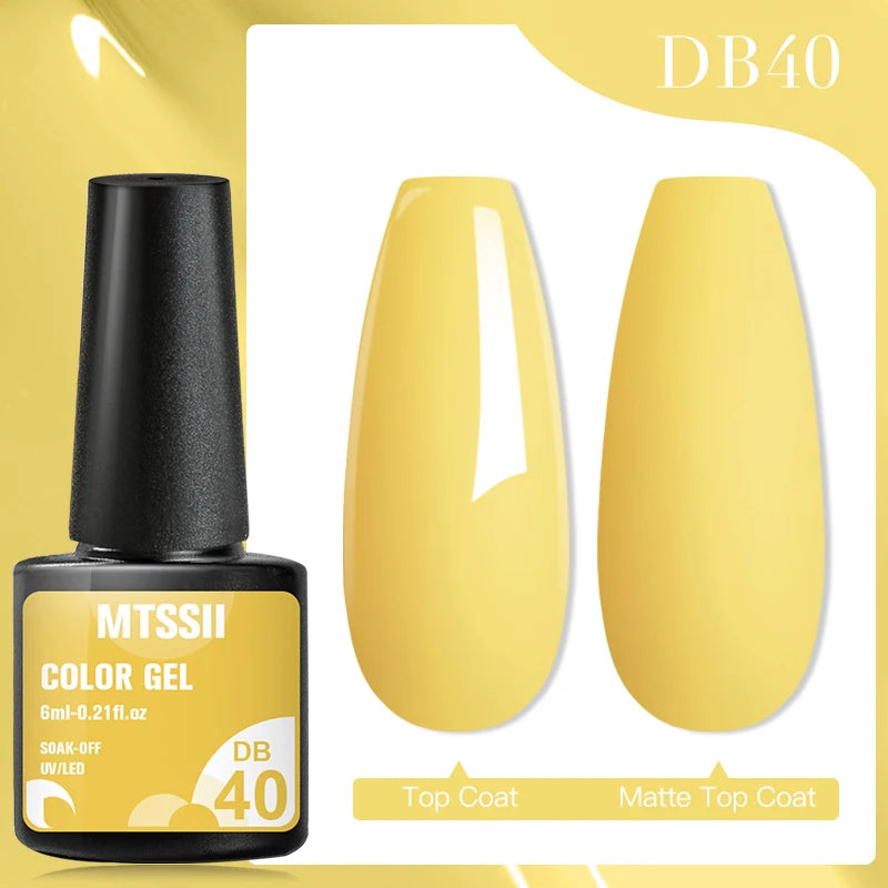 Mtssii Dried Flower Gel Nail Polish - Natural Flower Fairy Series UV/LED