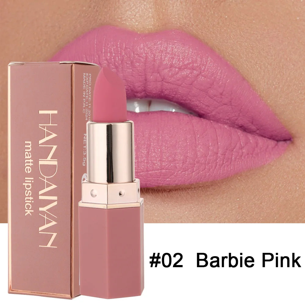 Handaiyan Matte Velvet Lipstick - Long-Lasting Waterproof Formula
